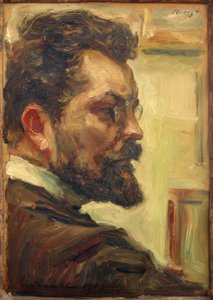 Max Slevogt / Otoportre 1903 by Max Slevogt