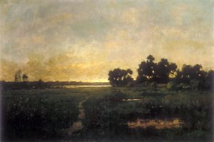 Potomac Flats (tuval üzerine yağlı boya)