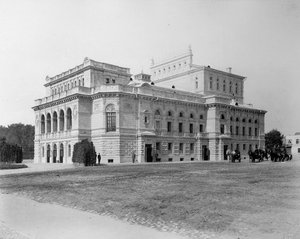 Şehir Tiyatrosu, Nizhny Novgorod, Rusya, 1896.