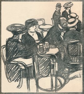 Kafe Terası, c1920, 1923