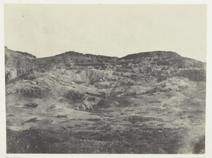 Gournah, Thebes Nekropolü; Teb by Maxime Du Camp