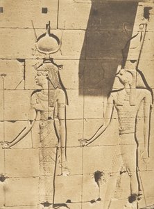 Isis ve Horus-Arsiesi - Kalabcheh Talmis Tapınağı