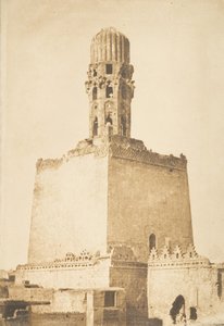 Minare tesadüfi de la Khalife Hakem Moskova, au Caire, 9 Ocak 1850. by Maxime Du Camp