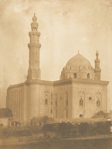 Sultan Haçan Camii, Place de Roumelich, au Kaire, 13 Aralık 1849. by Maxime Du Camp