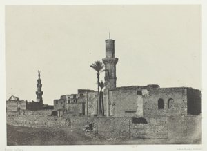 Bab-el-Saïda, Kahire yakınlarındaki cami by Maxime Du Camp