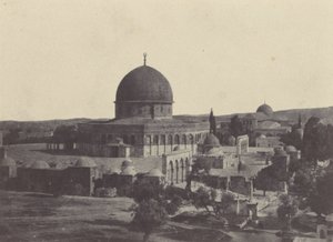 Filistin. Kudüs. Ömer Camii by Maxime Du Camp