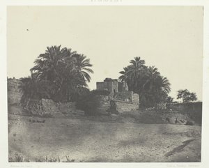 Bir Roma Tahkimatı Harabeleri, Philoe, Nubia, 184951, 1852