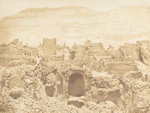 Medinet-Habu Thebes, 1849-50