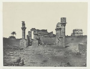 Hermontis Tapınağı, Yukarı Mısır, 184951, 1852