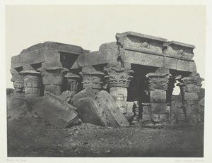 Ombos Tapınağı, Yukarı Mısır, 184951, 1852