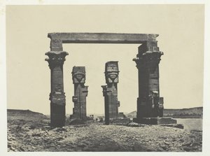 Temple de Kardassy, Nubie, 184951, 1852