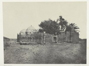 Cidi-Abdellah-el-Marabout Mezarı, Yukarı Mısır by Maxime Du Camp