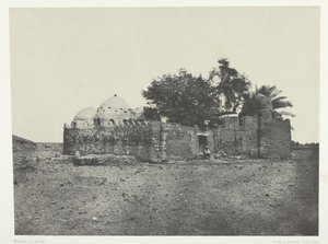 Cidi-Abdellah-el-Marabout Mezarı, Yukarı Mısır, 184951, 1852 basılmıştır. by Maxime Du Camp