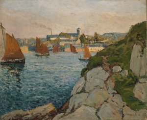 Güneş Işığında Douarnenez, 1897