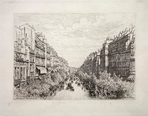 Montmartre Bulvarı, 1884.
