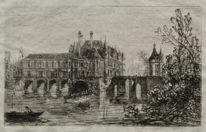 Chenonceau Kalesi. by Maxime Lalanne