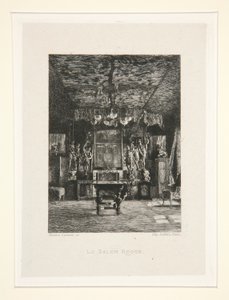 Le salon rouge (Kırmızı Oda), pl. 5 süitten Chez Victor Hugo (Victor Hugo by Maxime Lalanne