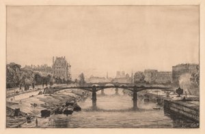 Paris, Concorde Köprüsü'nden Görünüm by Maxime Lalanne
