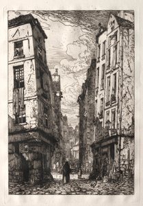 Rue des Marmousets (Eski Paris)