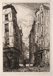 Rue des Marmousets (Eski Paris)