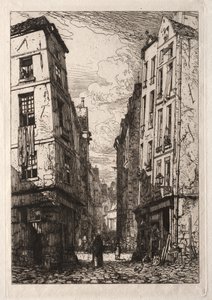 Rue des Marmousets. by Maxime Lalanne