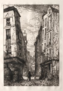 Rue des Marmousets. by Maxime Lalanne