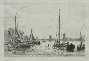 Doğadan Eskiz, 1877. by Maxime Lalanne