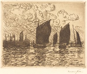 Teknelerin Dönüşü by Maxime Maufra