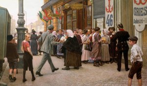 Viyana 3. bölgede çapa ekmeği satışı by Maximilian Lenz