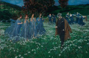 Un monde - Bir Dünya, Lenz, Maximilian (1860-1948). Tuval üzerine yağlıboya