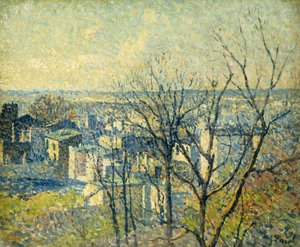 Çatılardan; Sur les Toits, 1890-95 by Maximilien Luce