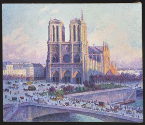 Notre Dame, Paris, Quai Saint-Michel