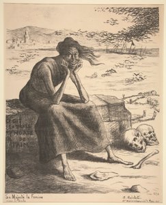 Majesteleri Kıtlık by Maximilien Luce