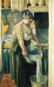 Çamaşırcı; La Blanchisseuse, by Maximilien Luce