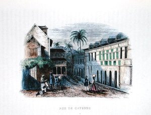 Rue de Cayenne, Fransız Guyanası, 