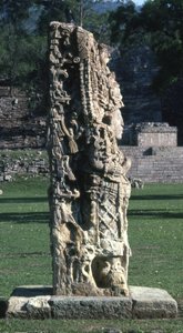 Copan Stela H, Geç Klasik Dönem, MS 730 civarı