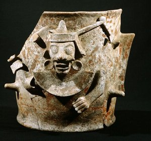Tütsü brülörü, Iximche, Guatemala