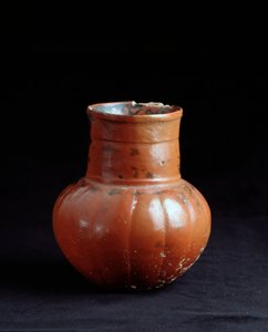 Kolomb öncesi sanat, Maya uygarlığı, klasik sonrası dönem: kil kavanoz. Los Cerritos, Chicaj, Quiche, Guatemala