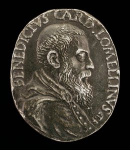 Cenovalı Benedetto Lomellini, 1517-1579, Kardinal 1565 [ön yüz]. by Medallist T.R.