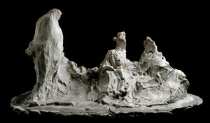 Bir Bahçe Heykelinde Konuşma, Medardo Rosso (1858-1928) Barzio, Museo Medardo Rosso