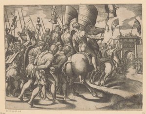 Triomf van Scipio by Meester van de Dobbelsteen