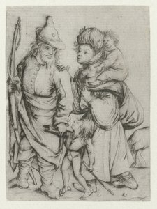 Roman ailesi by Meester van het Amsterdamse Kabinet
