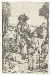 Türk binici by Meester van het Amsterdamse Kabinet