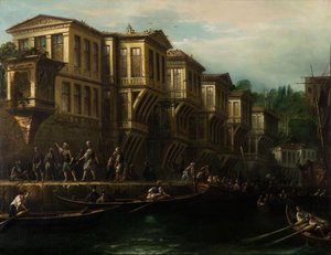 Said Paşa Yalısı, 19. Yüzyılın İkinci Yarısı. by Megerdich Jivanian