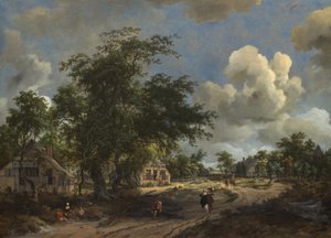 Bir Yüksek Yoldan Bir Görünüm, 1665.