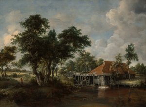  by Meindert Hobbema