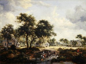 Ormanlık Peyzaj by Meindert Hobbema