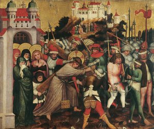 haç taşıyan İsa by Meister von Laufen