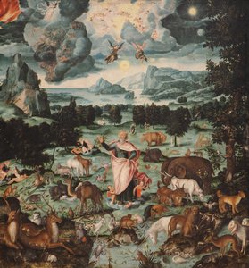 Dünyanın Yaratılışı, 1575 by Melchior Bocksberger