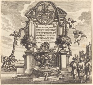 Baş sayfa by Melchior Küsel after Johann Wilhelm Baur